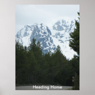Poster Se diriger à la maison