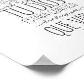 Poster Sé fuerte y valiente, Josué 1:9 (Coin)