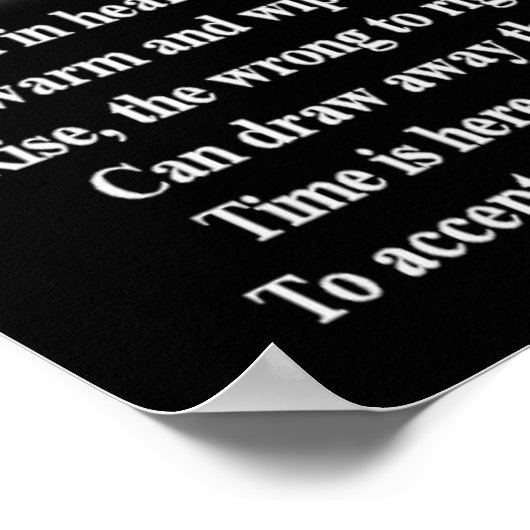 Poster Se mobiliser contre les abus (Coin)