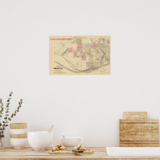 Poster SE Omaha, Nebraska (Cuisine)