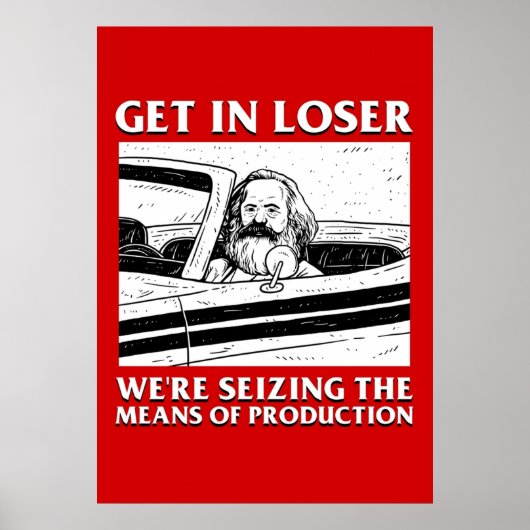 Poster Se Perdre Saisissait Les Moyens De Production (Devant)