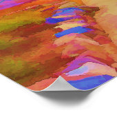 Poster Se promener en peintre (Coin)