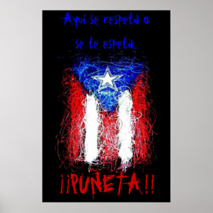 Poster Se Respeta O Se te Espeta