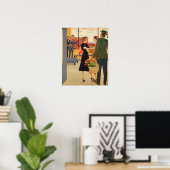 Poster Se réunir aux Cibulskis' (Bureau à domicile)