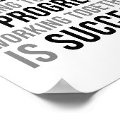 Poster Se Réunir Est Un Début (Coin)