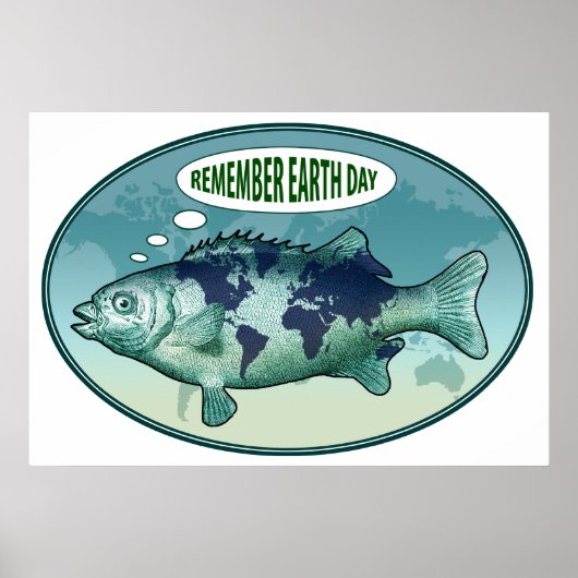 Poster Se souvenir du Jour des terres (Devant)