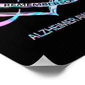 Poster Se Souviendra De Vous Alzheimer Sensibilisation Cu (Coin)