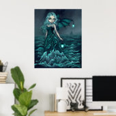 Poster Sea Beacon gothique mer fairy Art Imprimer (Bureau à domicile)