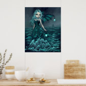 Poster Sea Beacon gothique mer fairy Art Imprimer (Cuisine)