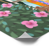 Poster Sea Foam Green Beach House (Coin)