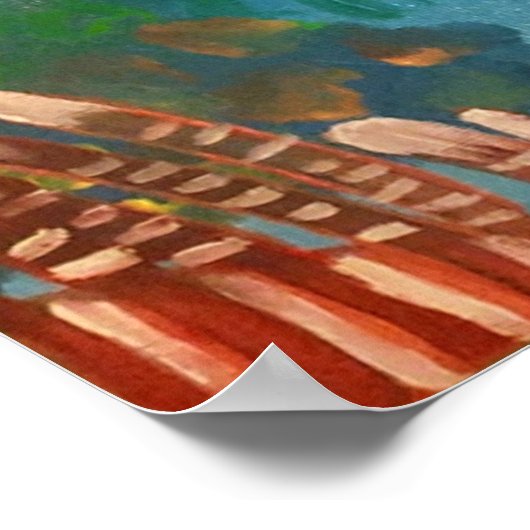 Poster Sea Harmony par Angela Carrasquillo (Coin)