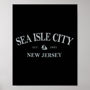 Poster Sea Isle City New Jersey _ Sea Isle City Nj Voilie