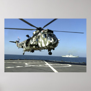 Poster Sea King britannique