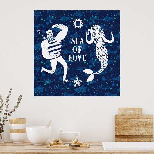 Poster Sea Of Love (Cuisine)