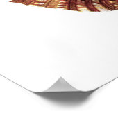 Poster Sea Shell no 1 Beach Decor Art Imprimer (Coin)