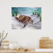 Poster sea_turtle_peinture_2 (Cuisine)