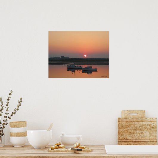Poster Seabrook Sunset (Cuisine)