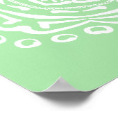 Poster Seafoam Mandala (Coin)