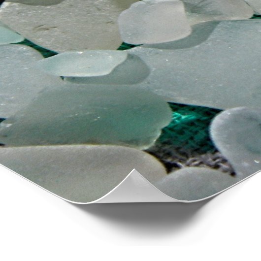 Poster Seafom blanc (Coin)