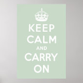 Poster Seaglass Green (Devant)