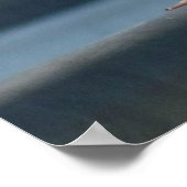 Poster - Seagull op horloge (Hoek)