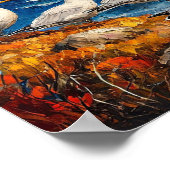 Poster Seagull Seascape (Coin)