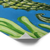 Poster Seahorse (Coin)