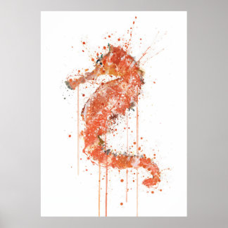 Poster Seahorse