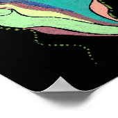 Poster Seahorse - Beaux-arts (Coin)