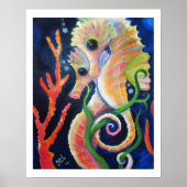 Poster Seahorse Pair (Devant)