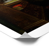 Poster Sealing a Letter, 1890 (huile sur panneau) (Coin)