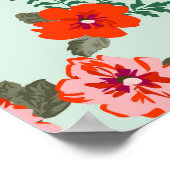 Poster Seamless ditsy pattern in small cute wild flowers. (Coin)