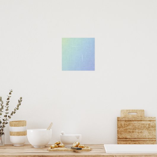 Poster Seamless Light & Airy Layered Labyrinth Pattern (Cuisine)