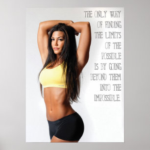 Poster Séance d'entraînement de motivation