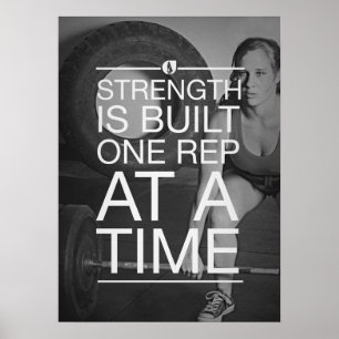 Poster Séance d'entraînement de motivation