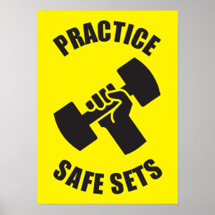 Poster Séance d'entraînement de motivation