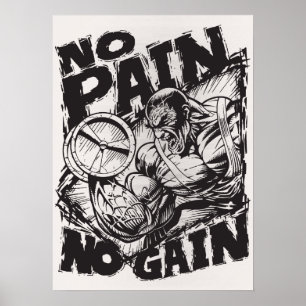 Poster Séance d'entraînement de motivation
