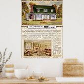 Poster Sears 1920 Verona Colonial House (Cuisine)