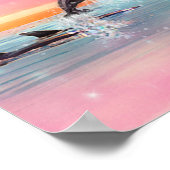 Poster Seas Le Jour Dauphin Inspirationnel (Coin)