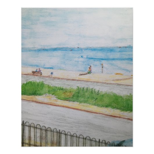 Poster Seascape Essex/ Westcliff (Devant)