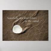 Poster Seashell (Voorkant)