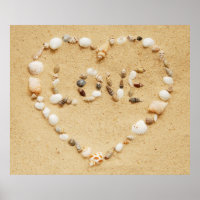 Poster Seashell Love