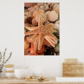 Poster Seashells for sale Zihuatanejo, Mexique (Cuisine)