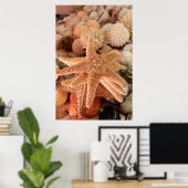 Poster Seashells for sale Zihuatanejo, Mexique (Bureau à domicile)