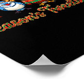 Poster Season's Tweetings Funny Christmas Birdwatcher Squ (Coin)