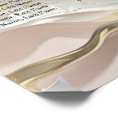 Poster Seating Chart | Ethereal Shoreline Teal Ocean (Coin)