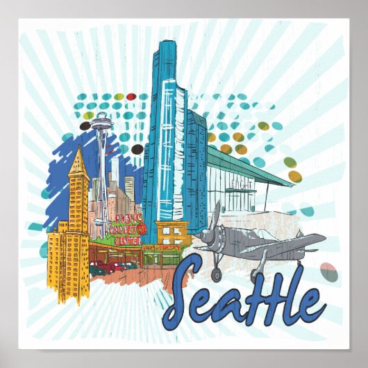 Poster Seattle (Devant)