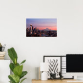 Poster Seattle depuis Kerry Park. (Bureau à domicile)