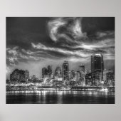 Poster Seattle Skyline (Devant)