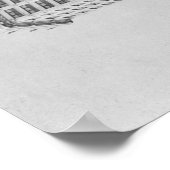 Poster Seattle, WA - Édifice de la tour Smith (Coin)